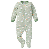 4-Pack Baby Girls Daisy Sleep 'N Plays-Gerber Childrenswear Wholesale