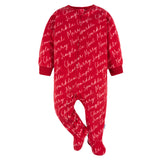 2-Pack Baby & Toddler Neutral Deer Fairisle Fleece Pajamas-Gerber Childrenswear Wholesale