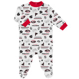 3-Piece Baby Boys Atlanta Falcons Bodysuit, Sleep 'N Play & Cap Set-Gerber Childrenswear Wholesale