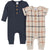 2-Pack Baby Boys Plaid Romper-Gerber Childrenswear Wholesale