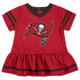 2-Piece Baby Girls Buccaneers Dress & Diaper Cover Set-Gerber Childrenswear Wholesale