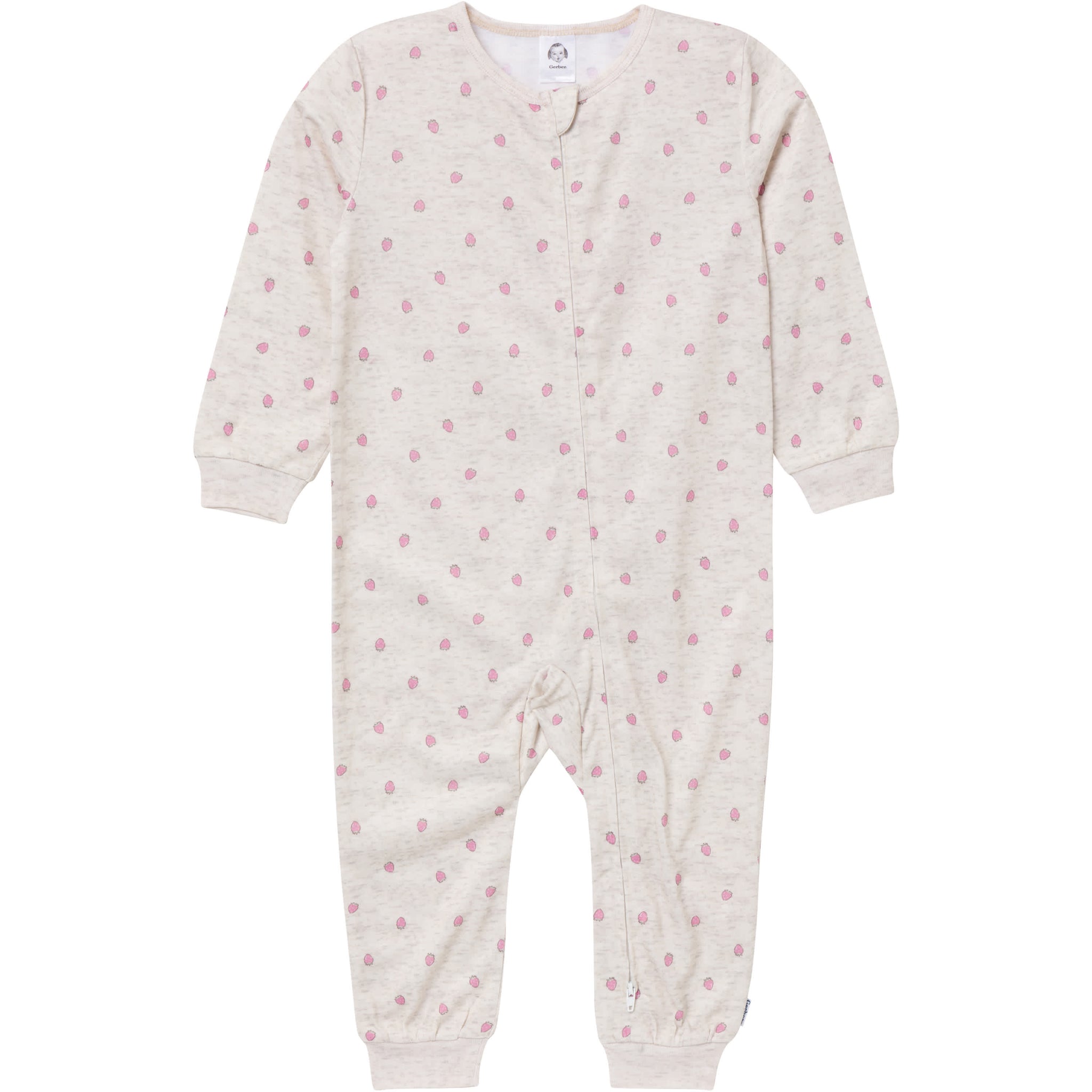 3-Pack Infant & Toddler Girls Fruits Footless Pajamas-Gerber Childrenswear Wholesale