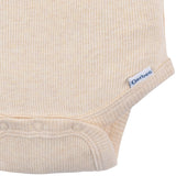 2-Pack Baby Girls Light Oatmeal Heather Bodysuit and Shorts Set-Gerber Childrenswear Wholesale