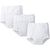 3-Pack Toddler Neutral White Training Pants-Gerber Childrenswear Wholesale