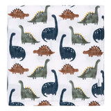 2-Pack Baby Boys Dino Time Muslin Blanket-Gerber Childrenswear Wholesale