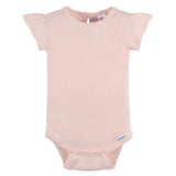 2-Piece Baby Girls Crystal Pink Bodysuit and Shorts Set-Gerber Childrenswear Wholesale