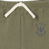 2-Piece Baby & Toddler Boys Olive Fleece Set-Gerber Childrenswear Wholesale