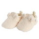 Baby Neutral Ivory Sherpa Booties-Gerber Childrenswear Wholesale