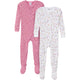 2-Pack Baby & Toddler Girls Dogs Snug-Fitting Footed Pajamas-Gerber Childrenswear Wholesale