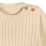 2-Piece Baby Neutral Tan Sweater Knit Set-Gerber Childrenswear Wholesale