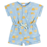 3-Pack Baby Girls Lemons Rompers-Gerber Childrenswear Wholesale