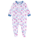 4-Pack Baby Girls Pear-Y Sweet Sleep 'N Plays-Gerber Childrenswear Wholesale