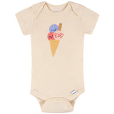 8-Pack Baby Girls Cool Snacks Short Sleeve Onesies® Bodysuits-Gerber Childrenswear Wholesale