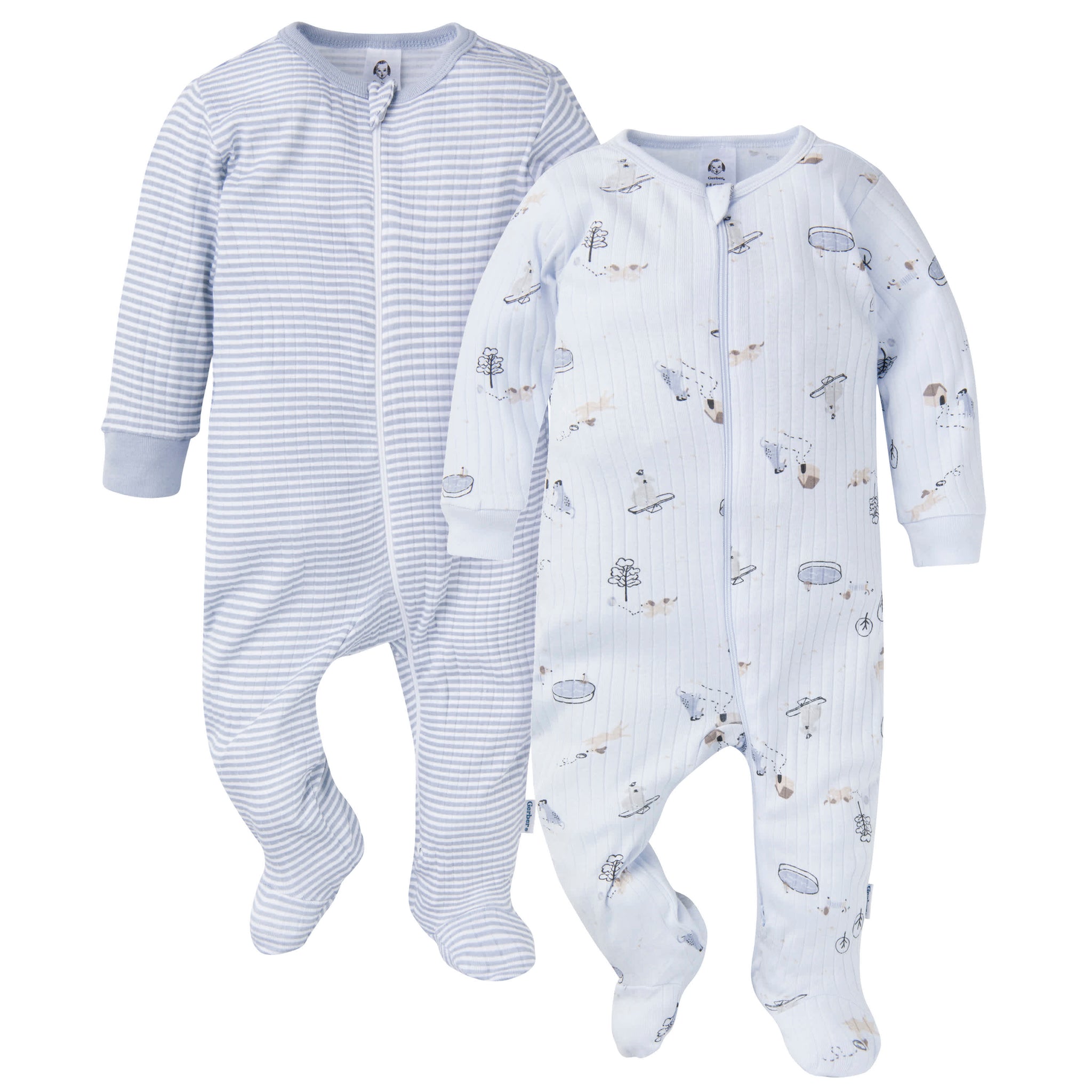 2-Pack Baby Boys Dog Park Sleep 'N Plays-Gerber Childrenswear Wholesale