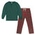 2-Piece Men's Stewart Plaid Pajama Set-Gerber Childrenswear Wholesale