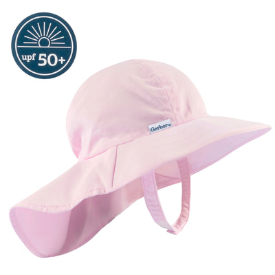 Baby Neutral Pink Swim Hat-Gerber Childrenswear Wholesale