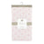 Just Born® Keepsake Pink Diamond Changing Pad Cover-Gerber Childrenswear Wholesale
