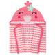 Baby Girls' Flamingo Terry Hooded Bath Wrap-Gerber Childrenswear Wholesale