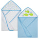 2-Pack Baby Boys' Fish Terry Hooded Bath Towels-Gerber Childrenswear Wholesale