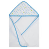 2-Pack Baby Boys' Fish Terry Hooded Bath Towels-Gerber Childrenswear Wholesale