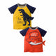 2-Pack Infant & Toddler Boys Dino and Shark Short Sleeve Tops-Gerber Childrenswear Wholesale