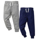 2-Pack Infant & Toddler Boys Navy and Grey French Terry Pants-Gerber Childrenswear Wholesale