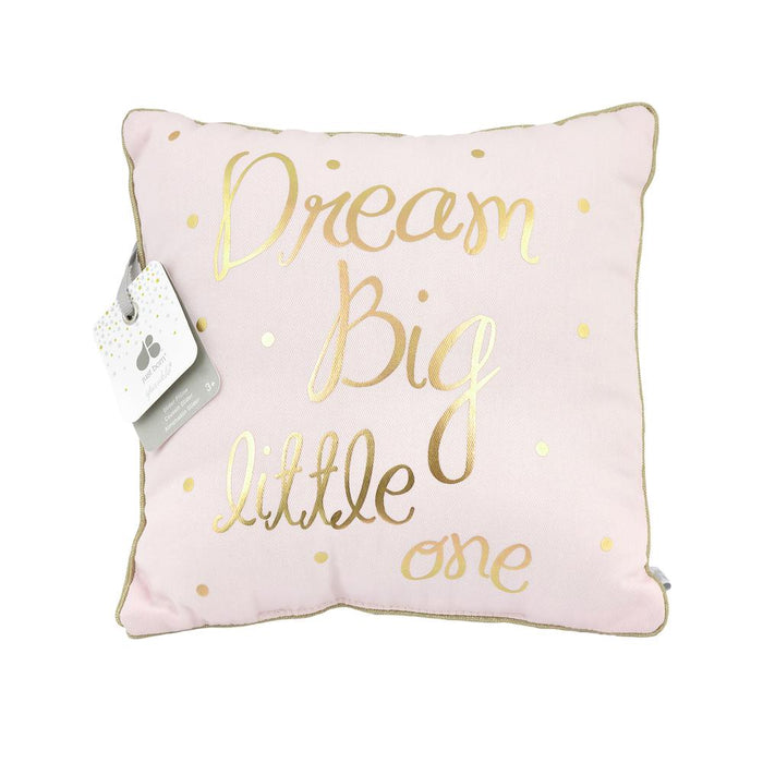 Just Born® Sparkle Pink Decorative Pillow-Gerber Childrenswear Wholesale