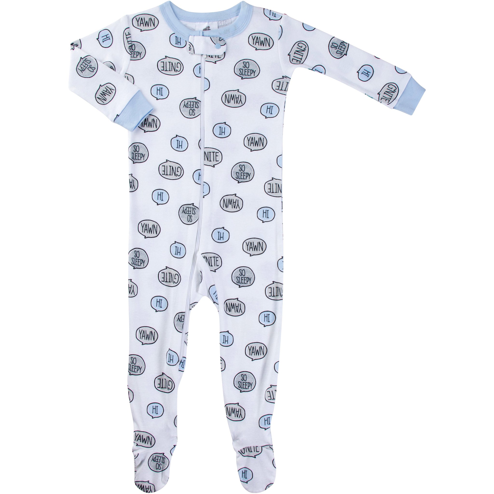 Just Born® Yawn 3-Piece Pajama Set-Gerber Childrenswear Wholesale