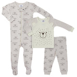 Just Born® Bear 3-Piece Pajama Set-Gerber Childrenswear Wholesale