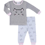 Just Born® Cats 3-Piece Pajama Set-Gerber Childrenswear Wholesale