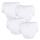 4-Pack Toddler White Waterproof Pants-Gerber Childrenswear Wholesale