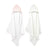 Just Born® Sparkle Hooded Towel 2-Pack in Pink-Gerber Childrenswear Wholesale