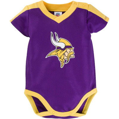 Vikings Baby Boy Jersey Bodysuit-Gerber Childrenswear Wholesale