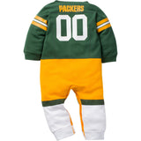 Green Bay Packers Infant Footysuit-Gerber Childrenswear Wholesale