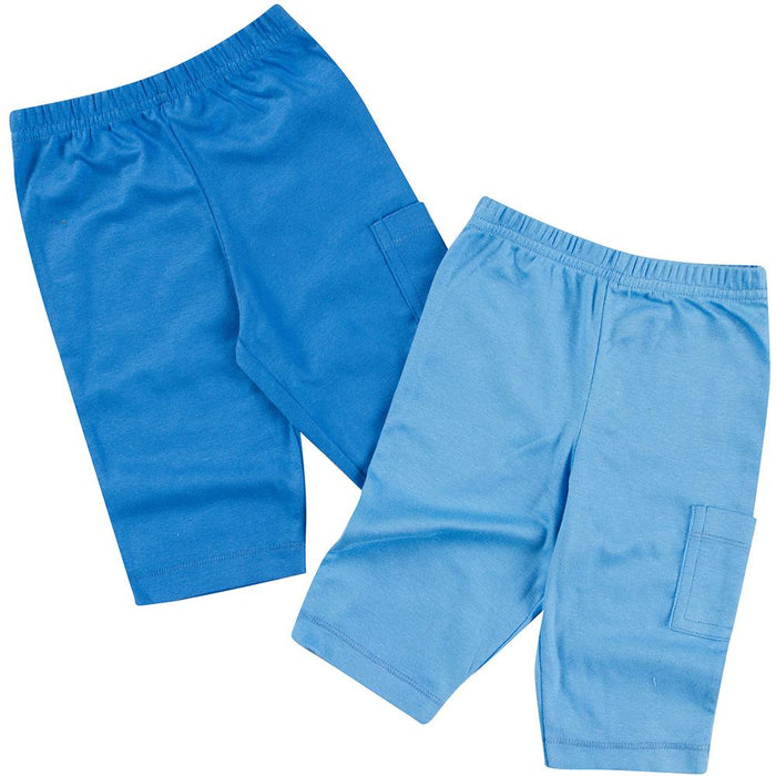 2-Pack Boys Blue Side-Pocket Pants-Gerber Childrenswear Wholesale