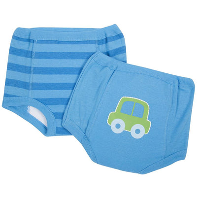 2-Pack Boys Car Themed Training Pant with Peva Lining-Gerber Childrenswear Wholesale