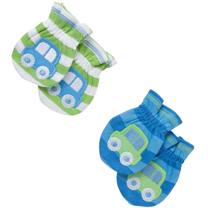 2-Pack Boys Car Themed Mittens-Gerber Childrenswear Wholesale
