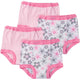 4-Pack Girls Flower Training Pants-Gerber Childrenswear Wholesale