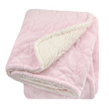 Just Born® Star Luxury Blanket in Pink-Gerber Childrenswear Wholesale