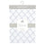 Just Born Keepsake Woven Crib Sheet - Diamond Trellis-Gerber Childrenswear Wholesale