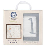 1-Pack Boys Organic Milestone Blanket-Gerber Childrenswear Wholesale