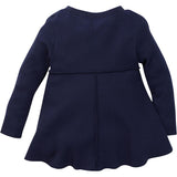 1-Piece Girls Navy Thermal Long Sleeve Top-Gerber Childrenswear Wholesale