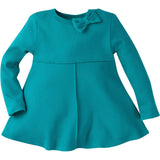 1-Piece Girls Teal Thermal Long Sleeve Top-Gerber Childrenswear Wholesale