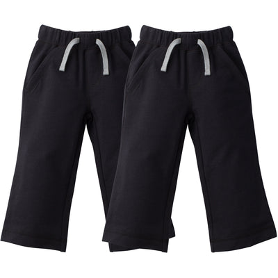 2-Pack Baby Boys Black Pants-Gerber Childrenswear Wholesale