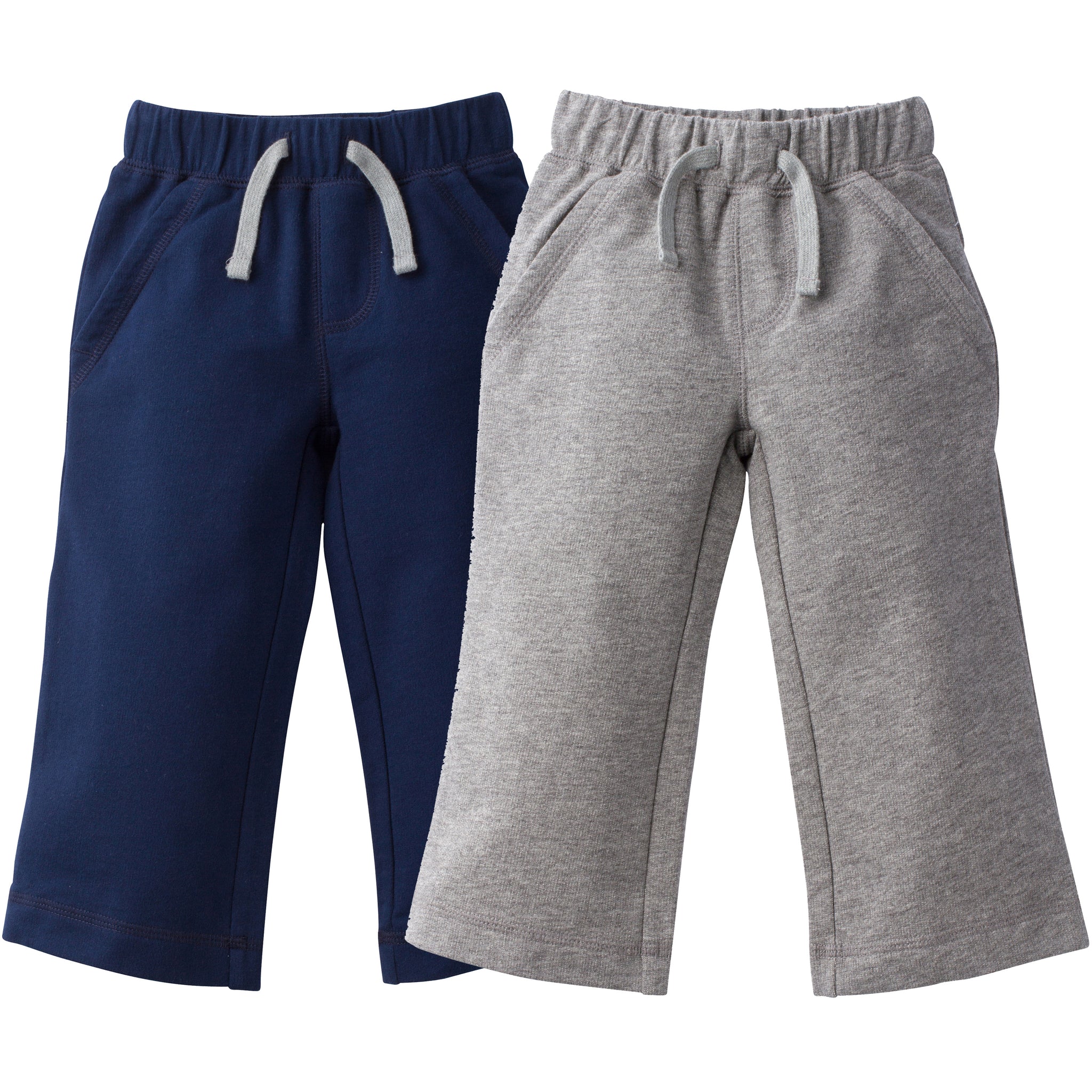 2-Pack Baby Boys Navy and Grey Pants-Gerber Childrenswear Wholesale