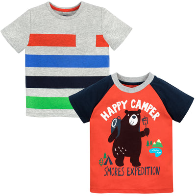 2-Pack Baby and Toddler Boys Happy Camper Top-Gerber Childrenswear Wholesale