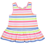 2-Pack Baby and Toddler Girls Multi Stripe Top-Gerber Childrenswear Wholesale