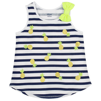 1-Pack Girls Pineapple Top-Gerber Childrenswear Wholesale