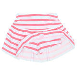 1-Pack Girls Pink Striped Skort-Gerber Childrenswear Wholesale
