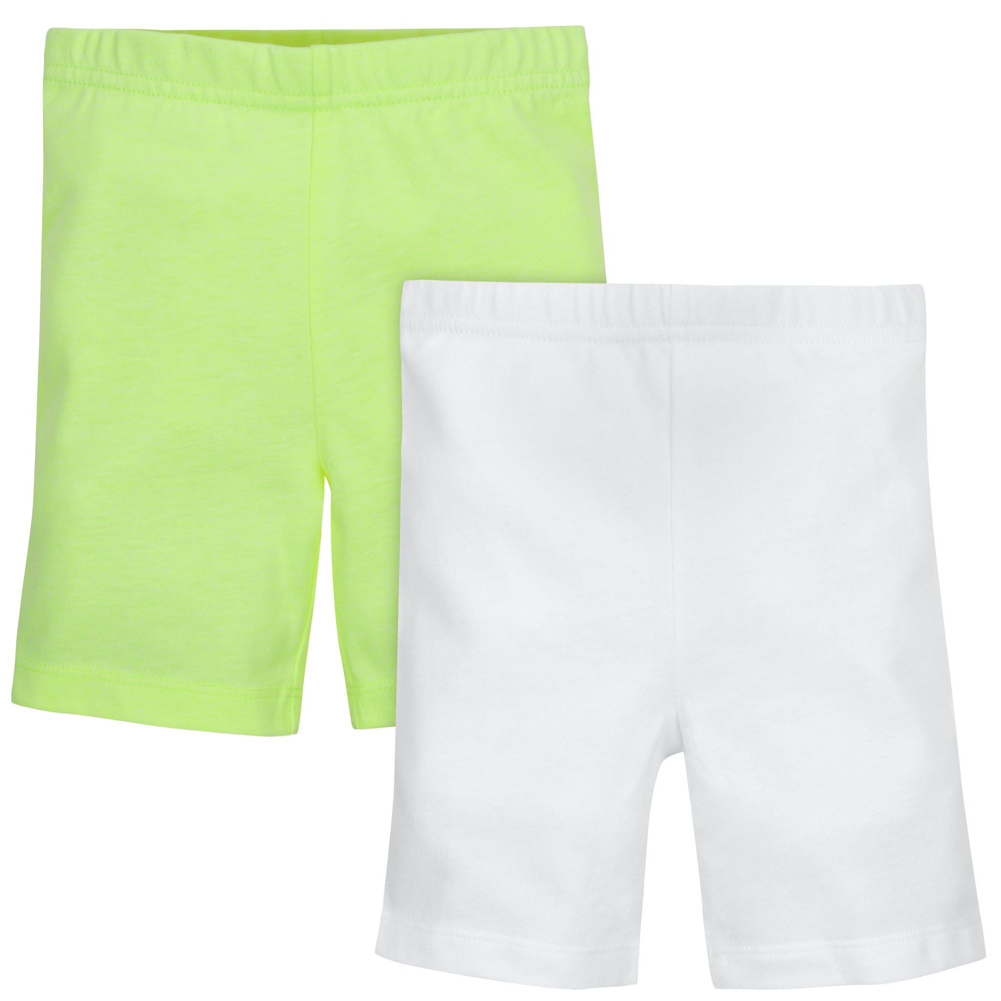 2-Pack Baby and Toddler Girls Neon Shorts-Gerber Childrenswear Wholesale